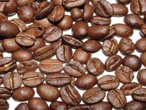 Hạt cà phê Arabica có hình bầu dục
