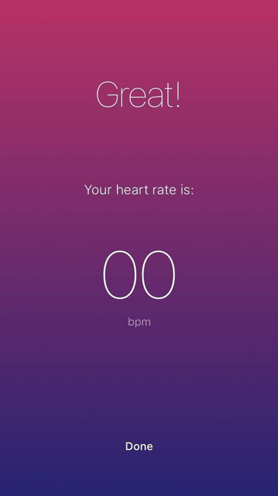 Nhìn thấy con số đo nhịp tim của mình như thế này, liệu bạn có thể bình tĩnh nổi không?