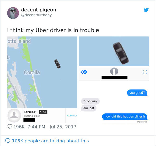 Khi ứng dụng gọi xe gặp trục trặc