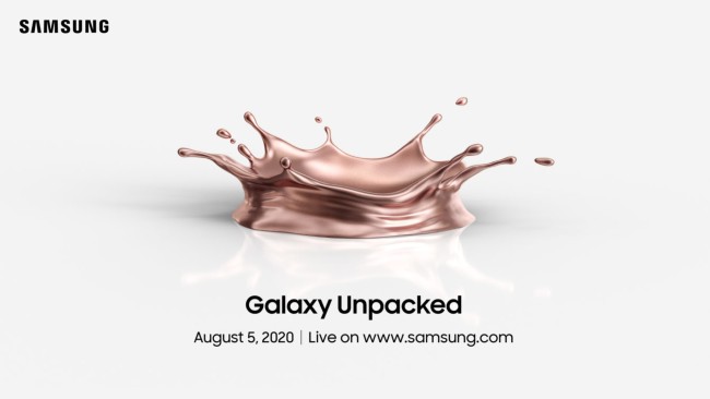 Samsung xác nhận Galaxy Note 20 sẽ được ra mắt vào ngày 5/8