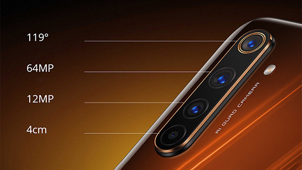 Cụm camera trên Realme 6