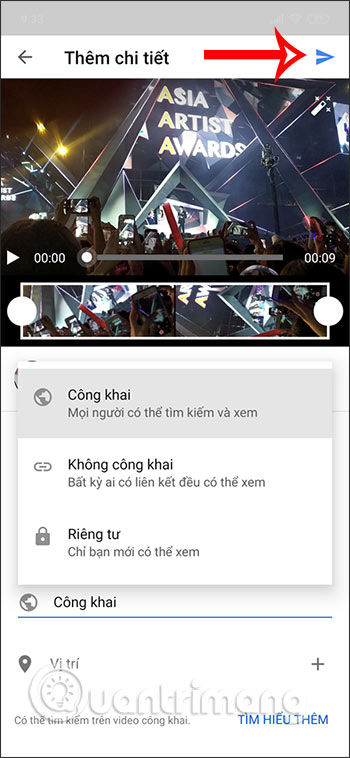 Tải video YouTube Android 