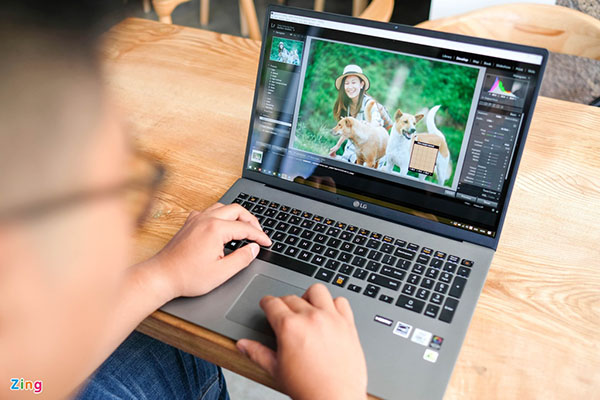 LG Gram 17 không phù hợp với những tác vụ nặng
