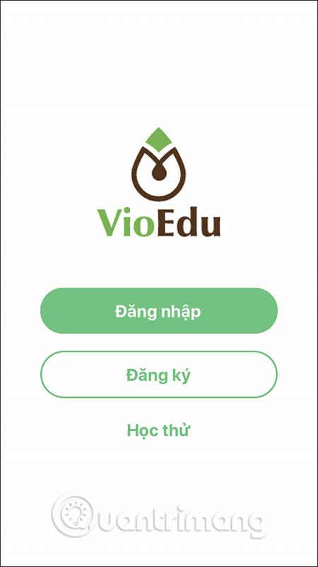 Giao diện cho học sinh