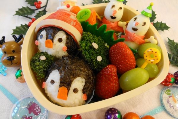 Hộp Bento chim cánh cụt