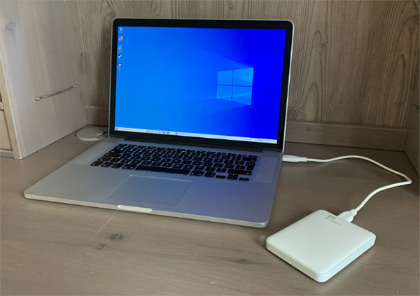 Chạy Windows trên ổ cứng ngoài