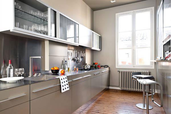 Tủ bếp inox đẹp