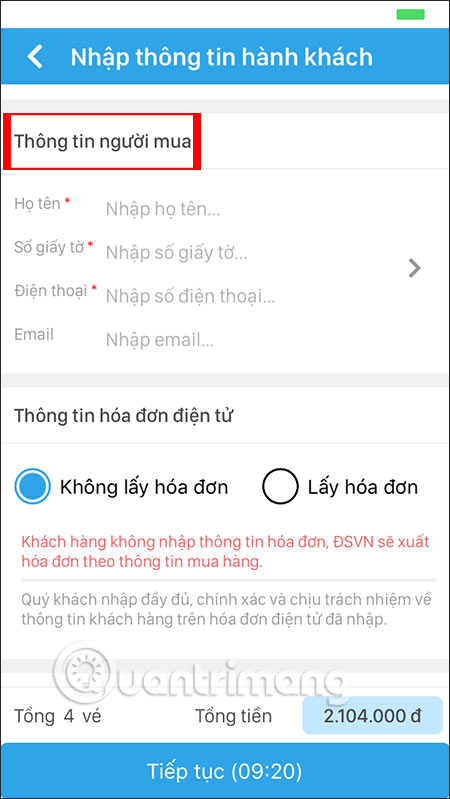 Người mua vé 