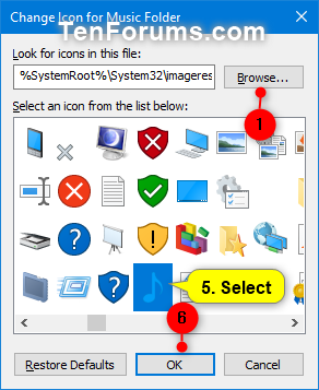 Nhấp vào nút Browse