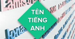 300 tên tiếng Anh hay