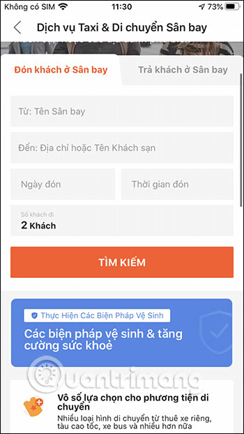 Đặt xe