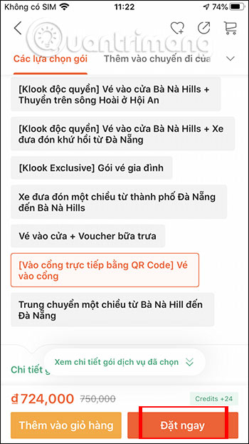 Đặt hàng
