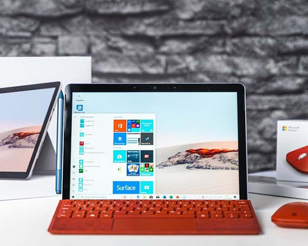 Thiết kế của Surface Go 2 tương tự như bản cũ