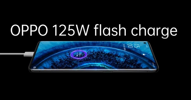 Xét về công suất, công nghệ sạc nhanh vừa ra mắt của Oppo đang đứng đầu thế giới