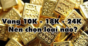 Vàng 10K là gì? Có nên mua vàng 10K không?