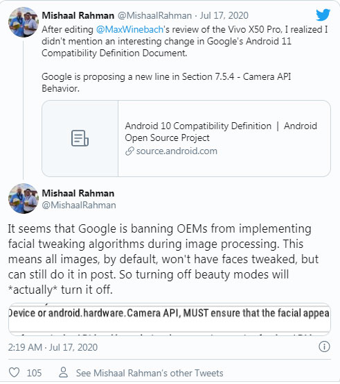 Phát hiện của tổng biên tập XDA-Developers