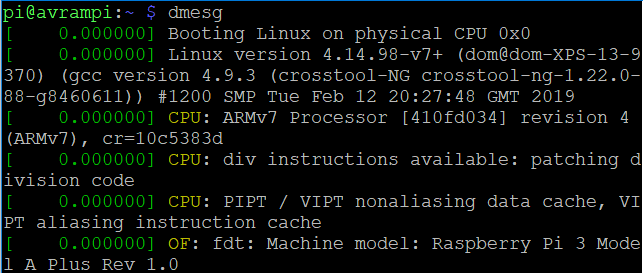 Các lệnh Terminal phổ biến trong Raspberry Pi