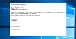 Cách sửa lỗi 0xc1900223 khi cập nhật Windows 10