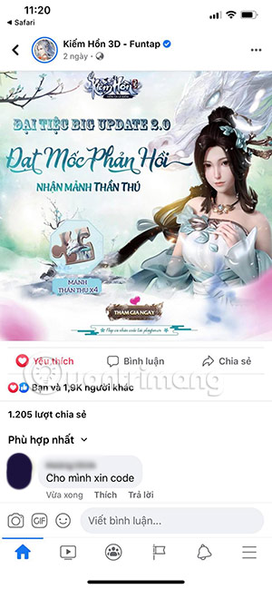 giftcode kiếm hồn 3d