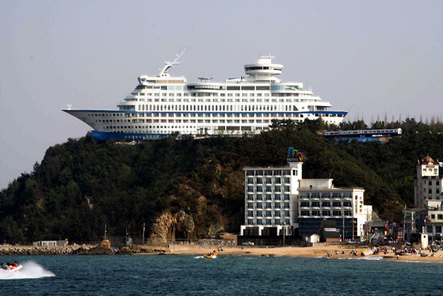 Khách sạn du thuyền tại Sun Cruise, Hàn Quốc