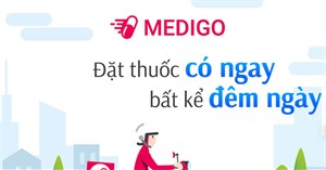 Đặt thuốc online với ứng dụng Medigo