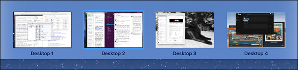 Thêm nhiều desktop để làm việc