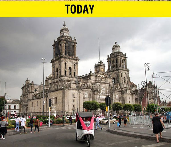 Nhà thờ chính tòa thành phố Mexico ngày nay