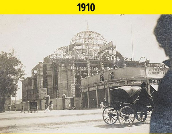 Nhà thờ chính tòa thành phố Mexico năm 1910