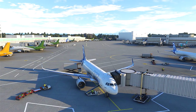 sân bay Microsfot Flight Simulator 2020