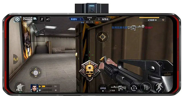 Thiết kế camera trước hỗ trợ livestream