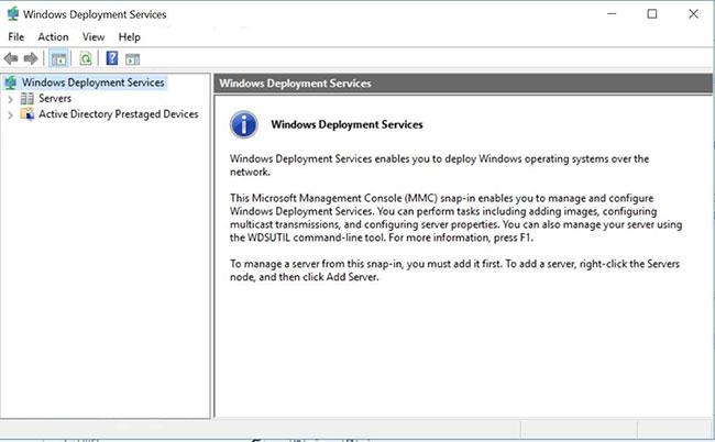Thiết lập WDS Server 2016 (cấu hình Windows Deployment Services)