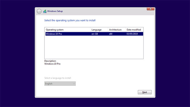 Cài đặt Windows 10 qua mạng (bằng WDS)