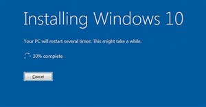 Cách cài đặt Windows 10 qua mạng