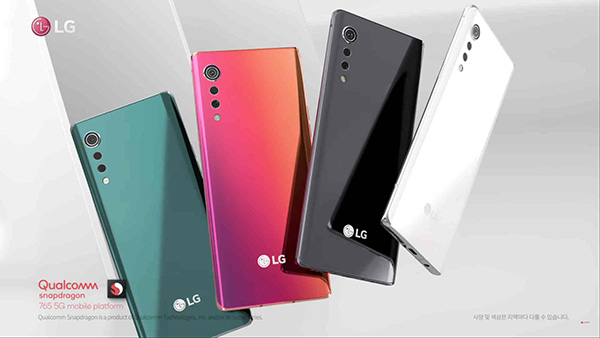 4 màu LG Velvet