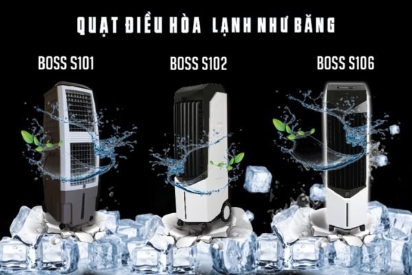 Quạt điều hòa Boss được sản xuất tại Thái Lan và nhập khẩu nguyên chiếc về Việt Nam