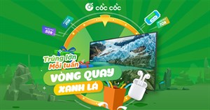 Cách nhận thưởng mỗi ngày với Vòng Quay Xanh Lá Cốc Cốc