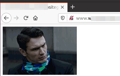 Link độc hại của Emotet bị thay bằng ảnh James Franco