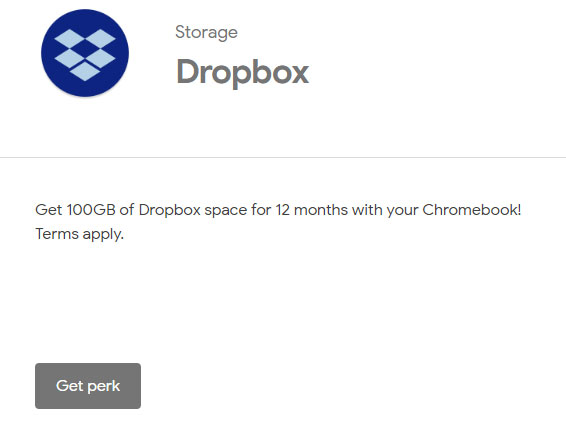 Ưu đãi Dropbox