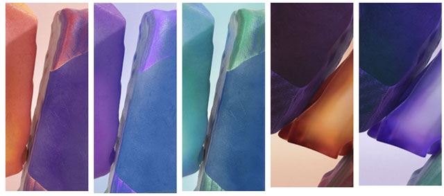 Samsung Galaxy Note 20 Ultra Wallpaper 4K, Violet, Purple, Teal