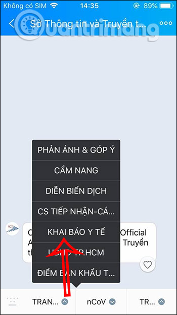 Khai báo y tế