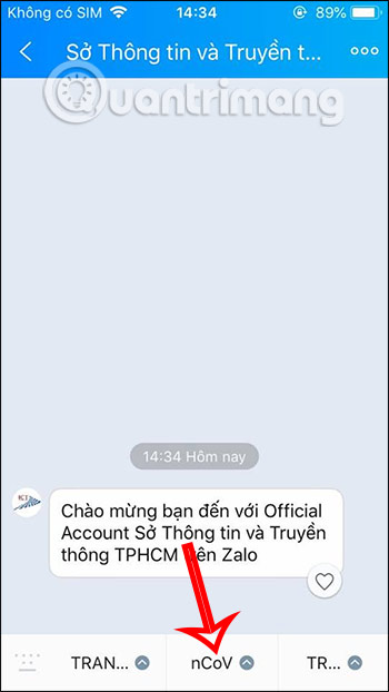 Chọn nCoV