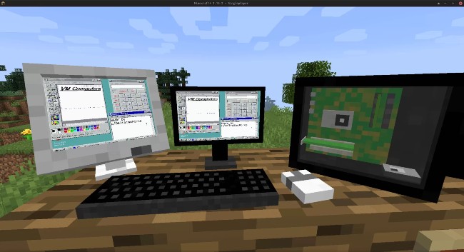Bạn có thể build 1 chiếc PC trong Minecraft để chơi... Minecraft