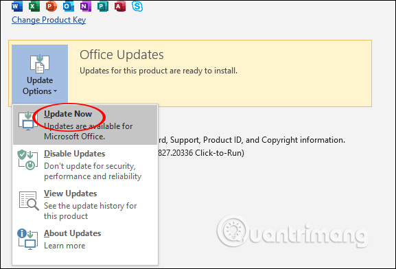 Cách cập nhật phiên bản mới cho Microsoft Office - Ảnh minh hoạ 6