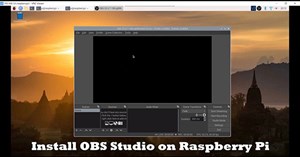 Cách cài đặt OBS Studio trên Raspberry Pi OS