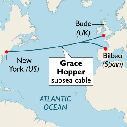 Sơ đồ tuyến cáp Grace Hopper
