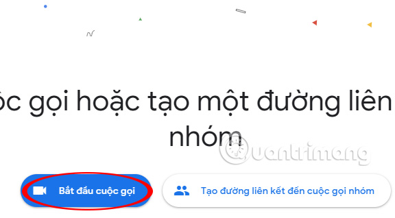 Nhấn Bắt đầu
