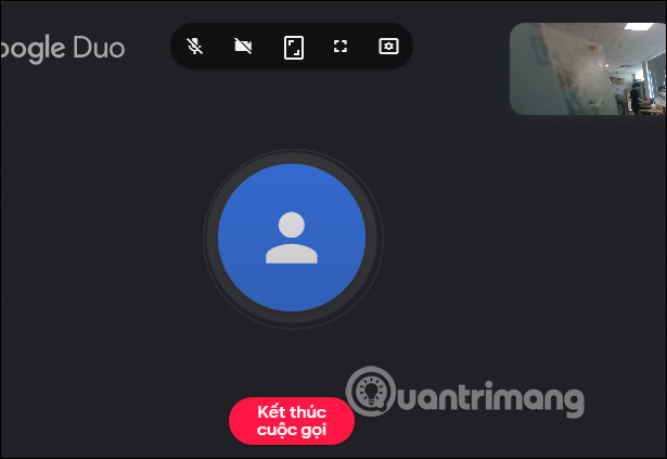 Giao diện gọi video