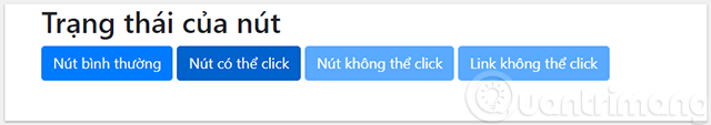 Tạo nút có thể click và không thể click