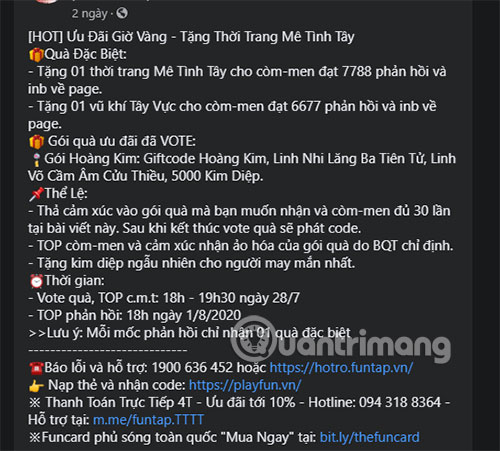 code giang hồ chi mộng