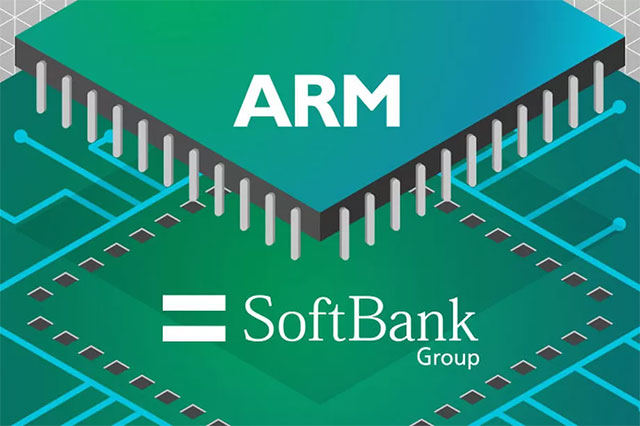 arm is currently owned by Softbank